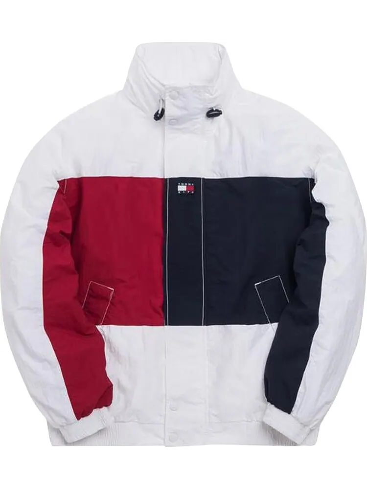 Куртка Kith x Tommy Hilfiger Colorblock Sailing Jacket 'White' — изображение 1 из 2, белый