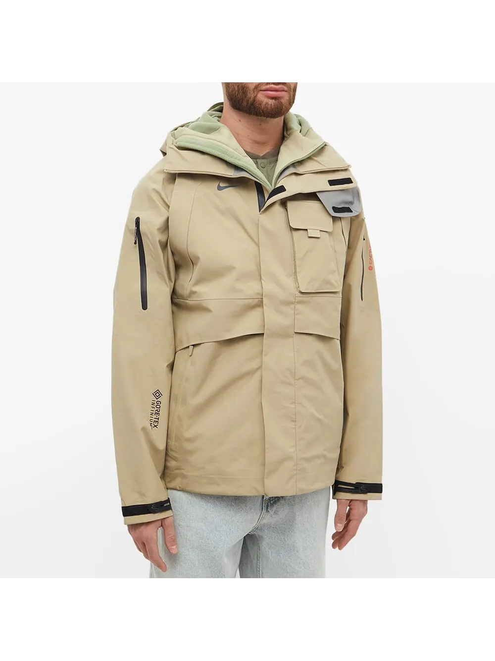 Куртка Cactus Jack by Travis Scott x Nike NRG BH — изображение 3 из 5, бежевый
