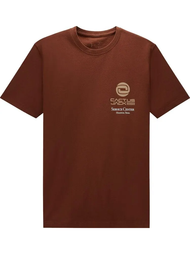 Футболка Cactus Jack by Travis Scott x Nike NRG BH Short-Sleeve Tee 'Cocao Wow'