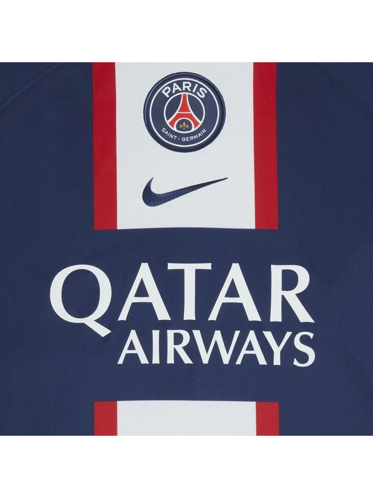 Футболка Nike Paris Saint-Germain Stadium Home Dri-FIT Soccer Jersey 'Midnight Navy/White' — изображение 3 из 4, синий