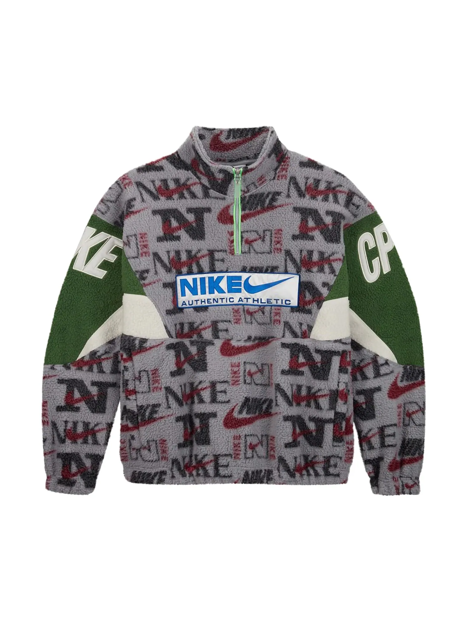 Анорак Nike x Cpfm 1/4 Zip Top — изображение 1 из 2, серый/фиолетовый/зеленый