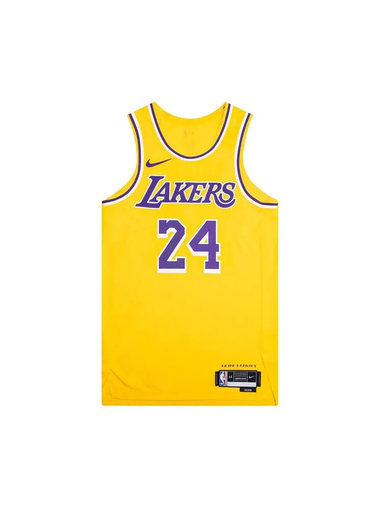 Джерси Nike Los Angeles Lakers 2022/23 Kobe Bryant Icon Edition Dri-FIT ADV Authentic Jersey — изображение 1 из 2, золото