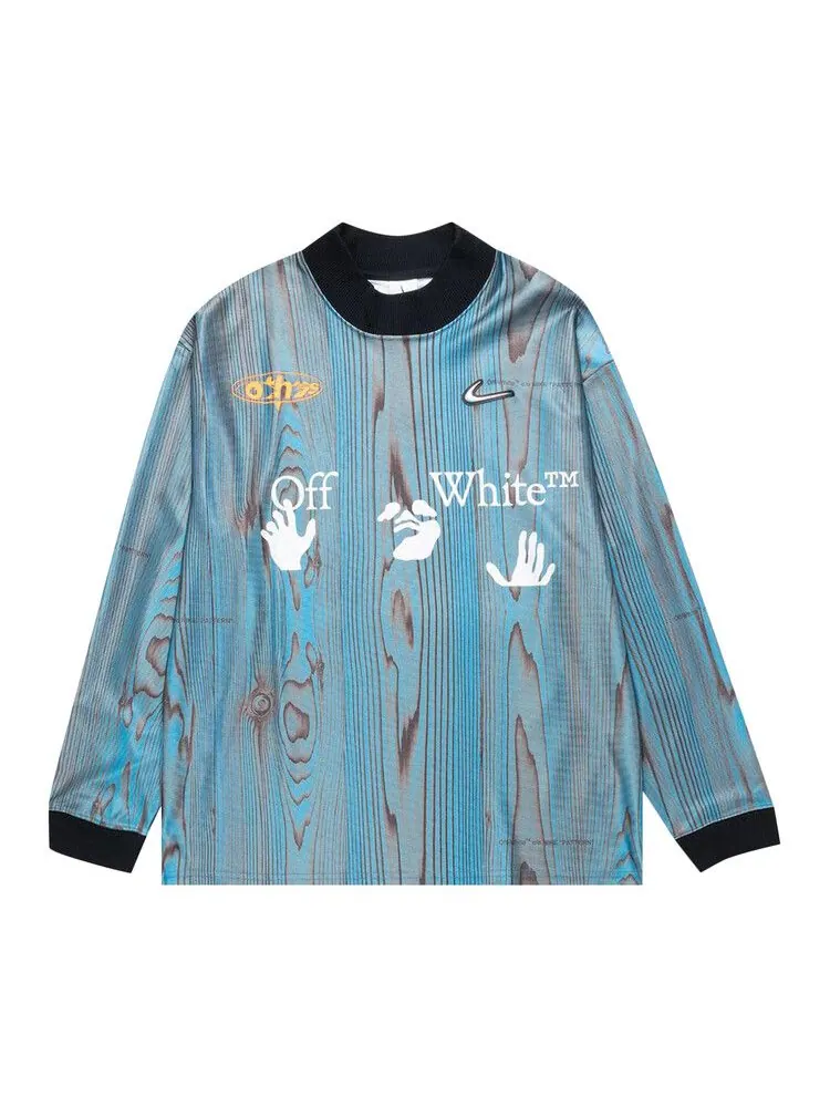 Джерси Nike x Off-White Jersey (Asia Sizing) — изображение 1 из 1, синий