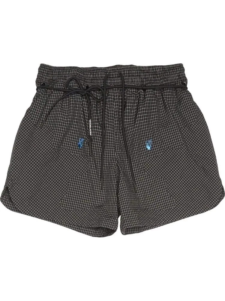 Шорты Nike x Off-White Woven Short 'Black' — изображение 1 из 1, черный