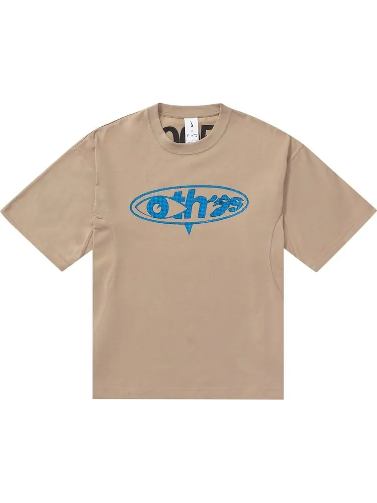 Футболка Nike x Off-White Grafiti T-Shirt 'Khaki' — изображение 1 из 1, загар