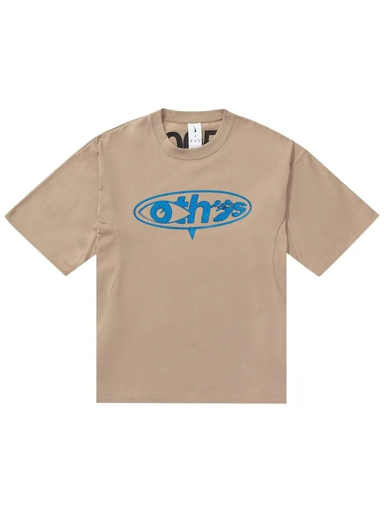 Футболка Nike x Off-White Grafiti T-Shirt (Asia Sizing) — изображение 1 из 1, бежевый