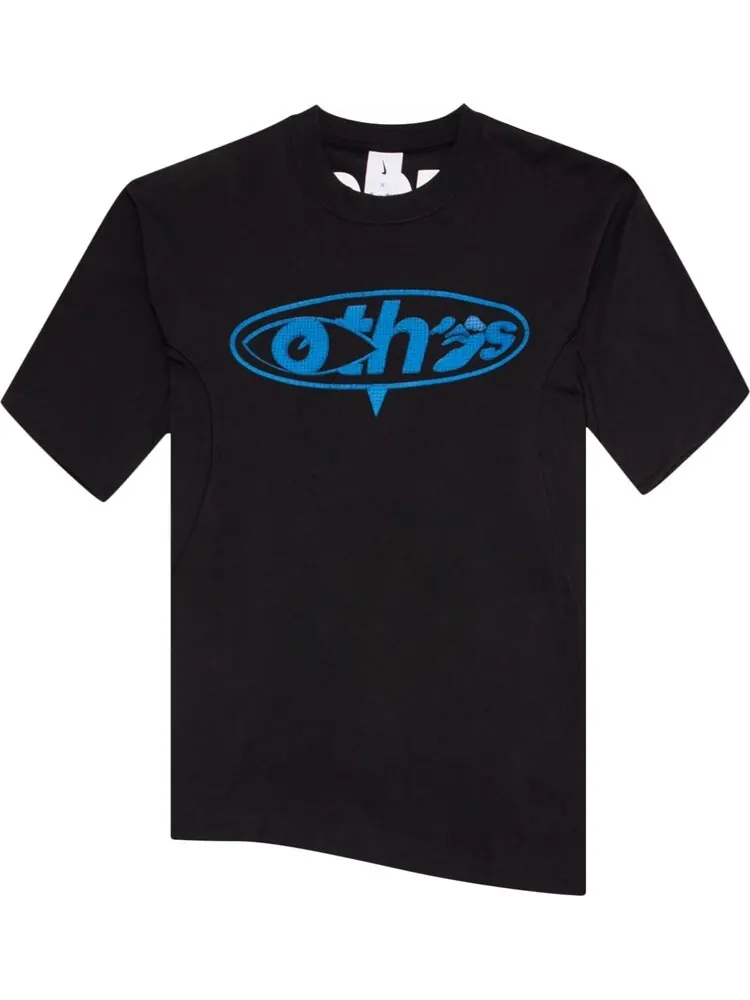Футболка Nike x Off-White T-Shirt 'Black' — изображение 1 из 2, черный