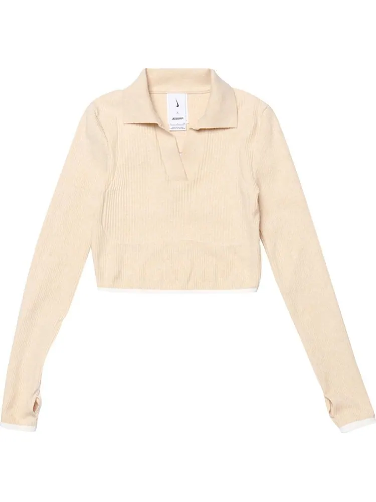 Поло Nike x Jacquemus Le Polo 'Off White' — изображение 1 из 2, бежевый