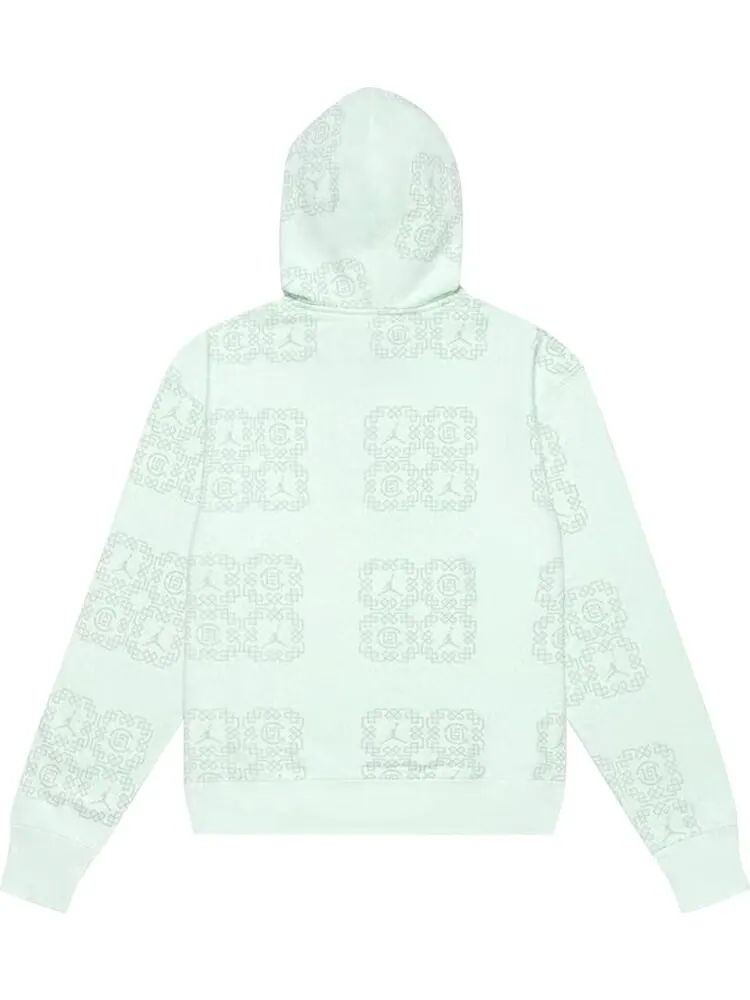Худи Air Jordan x Clot Jade Fleece Hoodie 'Barely Green' — изображение 2 из 2, зеленый