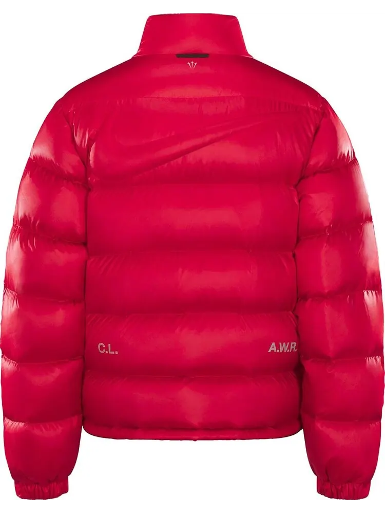 Пуховик Nike x NOCTA Sunset Puffer Jacket 'Red' — изображение 2 из 2, красный