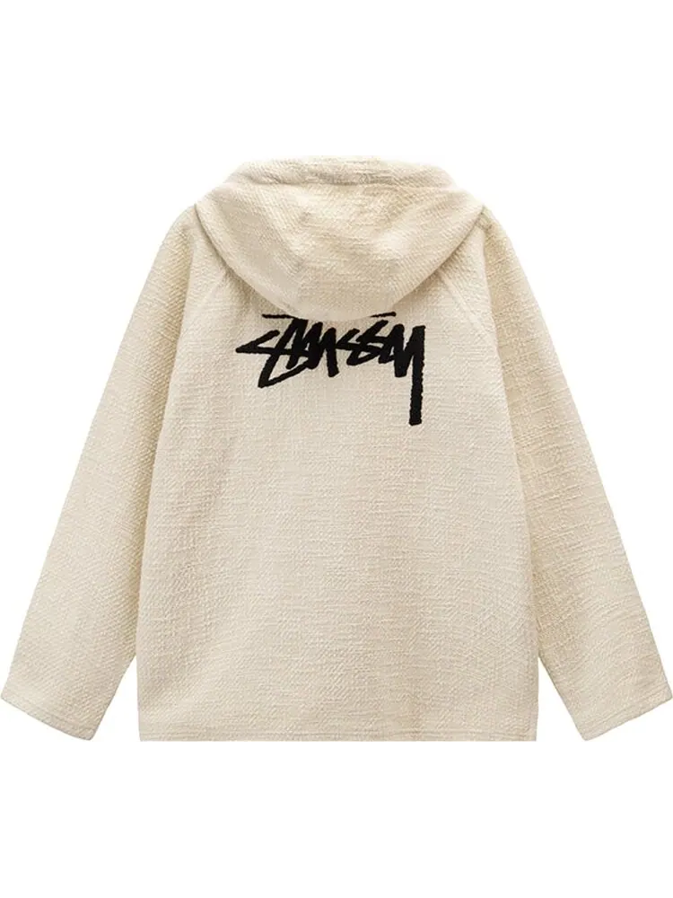 Худи Nike x Stussy NRG Pullover Hoodie 'Natural' — изображение 2 из 2, бежевый