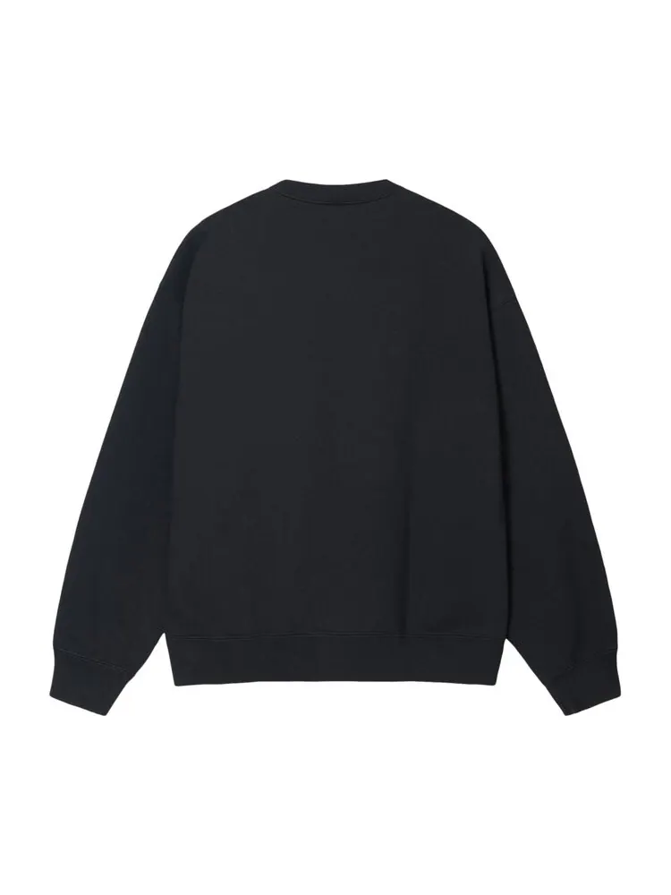 Флис Stussy x Nike Fleece Crew — изображение 2 из 2, черный