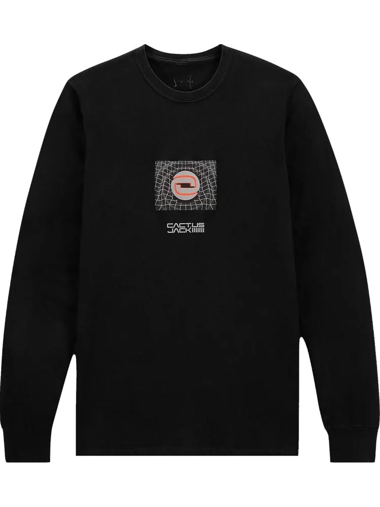 Лонгслив Cactus Jack by Travis Scott x Nike NRG BH Long-Sleeve Tee 'Black'