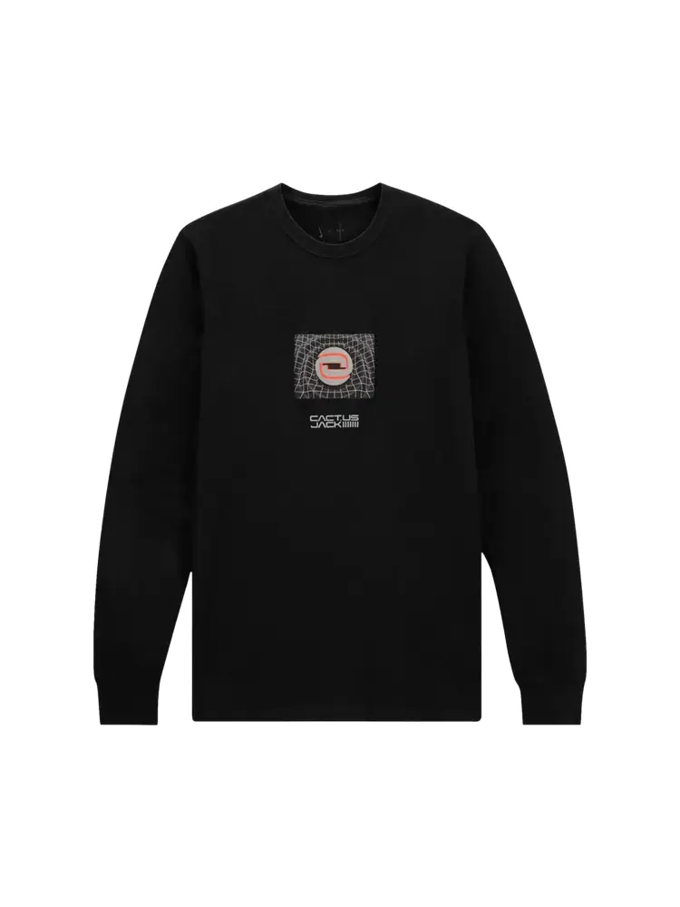 Футболка Cactus Jack By Travis Scott Cactus Jack by Travis Scott x Nike NRG BH Long-Sleeve 'Black'