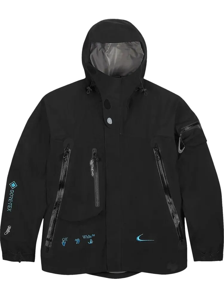 Куртка Nike x Off-White GORE-TEX Jacket 'Black' — изображение 1 из 1, черный