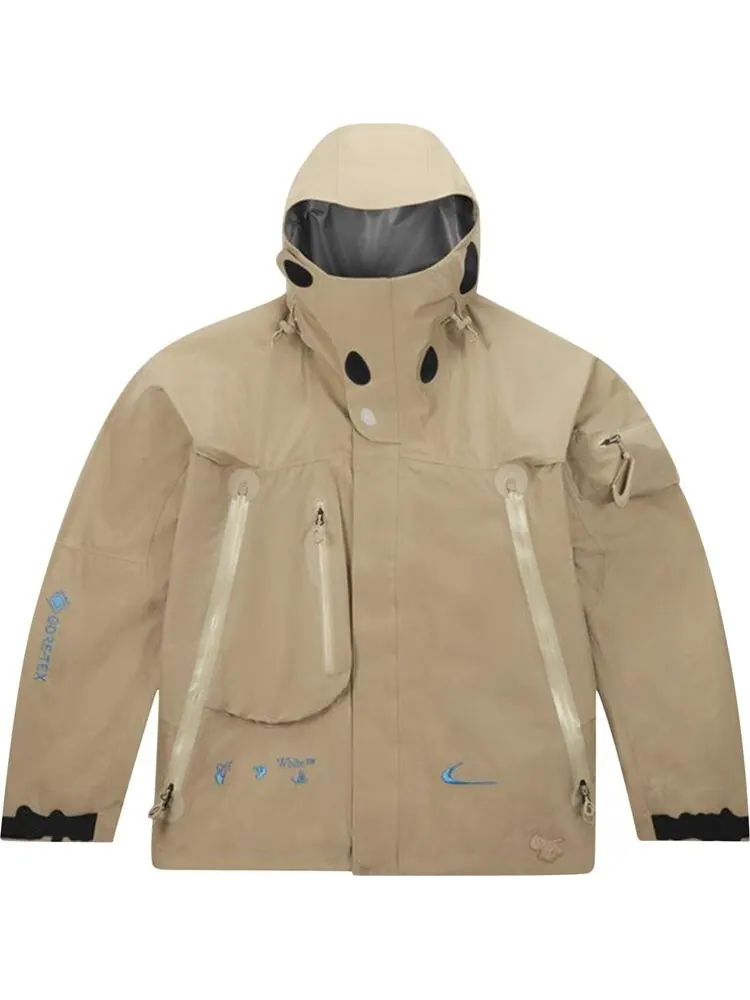 Куртка Nike x Off-White gore-tex — изображение 1 из 1, бежевый