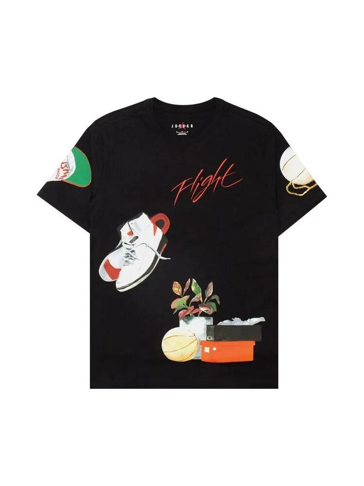Футболка Air Jordan Artist Series By Jacob Rochester Graphic 'Black' — изображение 1 из 2, черный