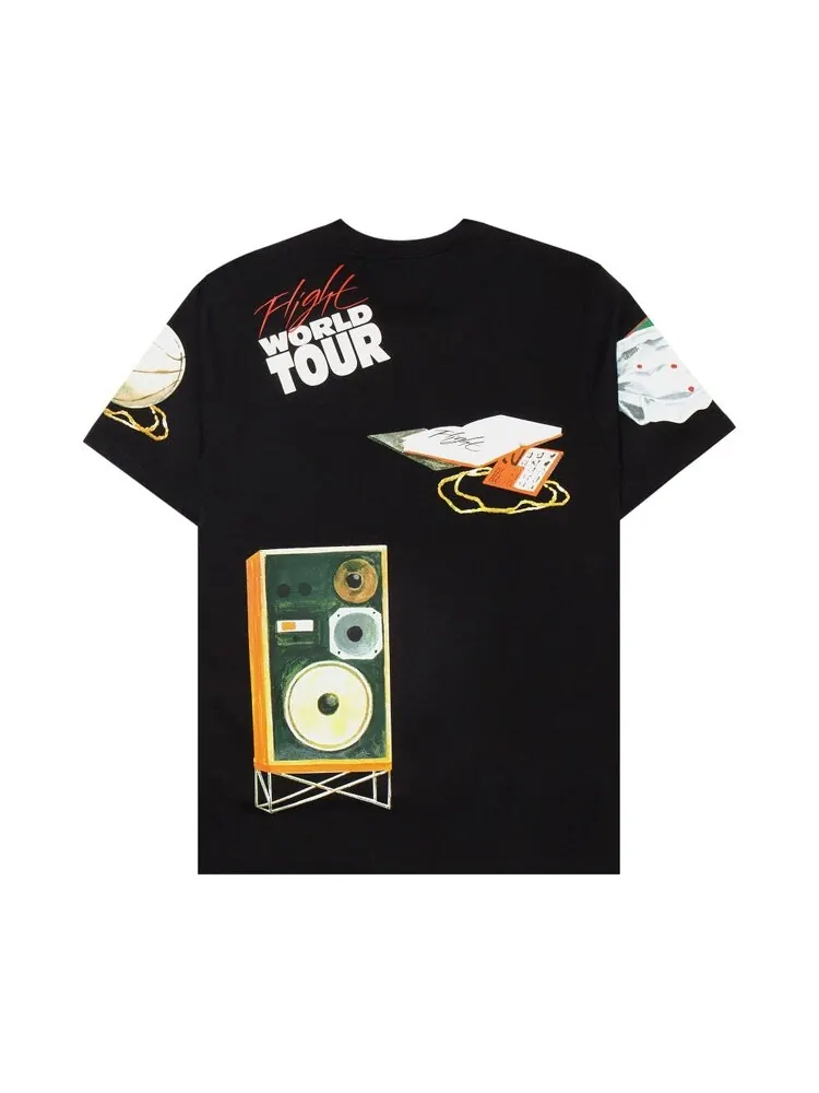 Футболка Air Jordan Artist Series By Jacob Rochester Graphic 'Black' — изображение 2 из 2, черный