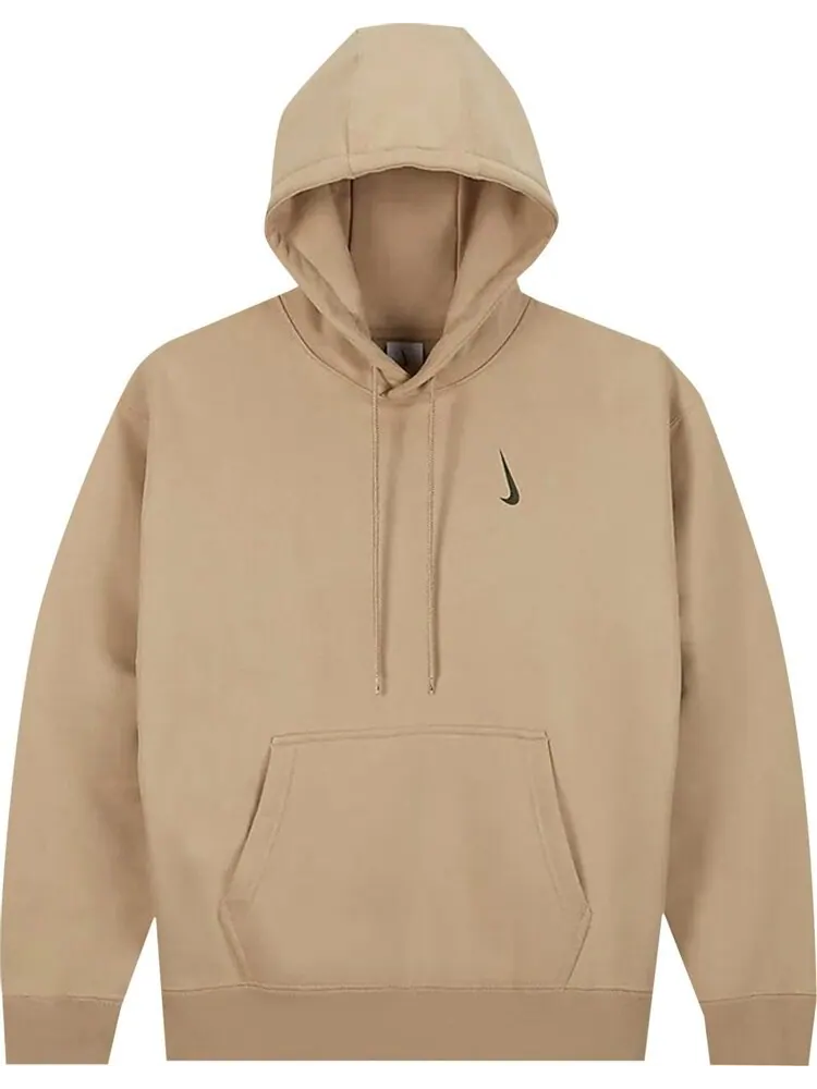Худи Nike x Billie Eilish NRG Fleece Hoodie 'Mushroom/Sequoia' — изображение 1 из 2, загар