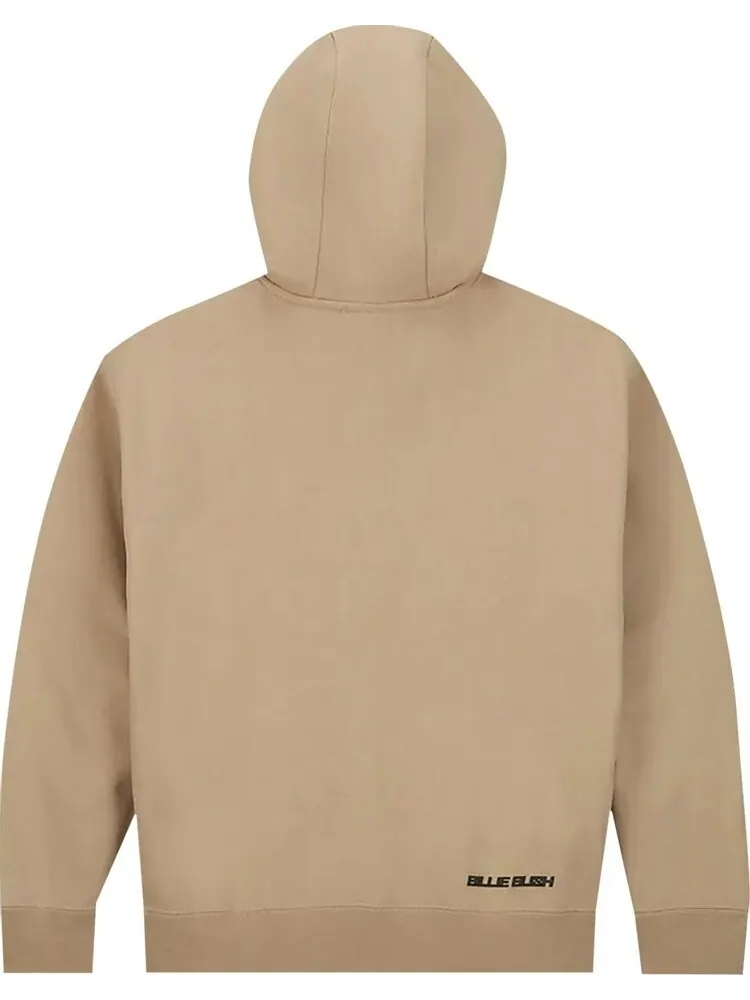 Худи Nike x Billie Eilish NRG Fleece Hoodie 'Mushroom/Sequoia' — изображение 2 из 2, загар