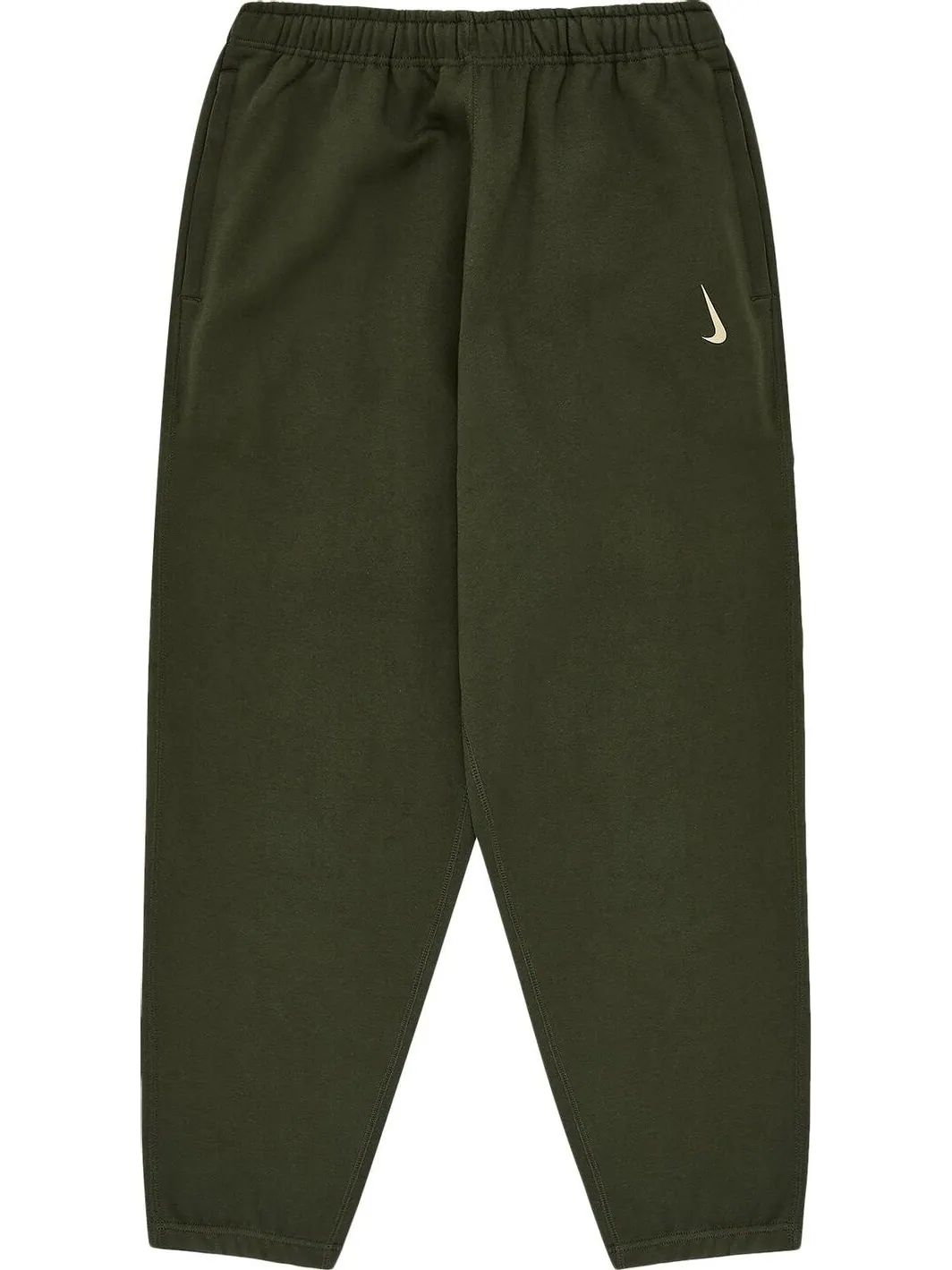 Брюки Nike x Billie Eilish Fleece Pants 'Sequoia/Mushroom' — изображение 1 из 2, зеленый