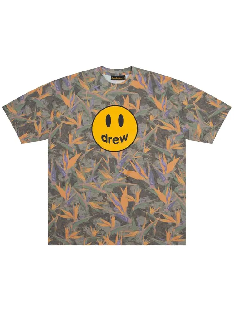 Футболка Drew House Smiley Collection T-Shirt 'Camo'