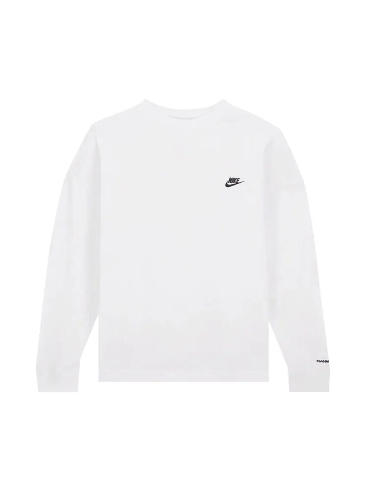 Футболка Nike x PEACEMINUSONE G-Dragon Long-Sleeve (Asia Sizing) 'White' — изображение 1 из 2, белый