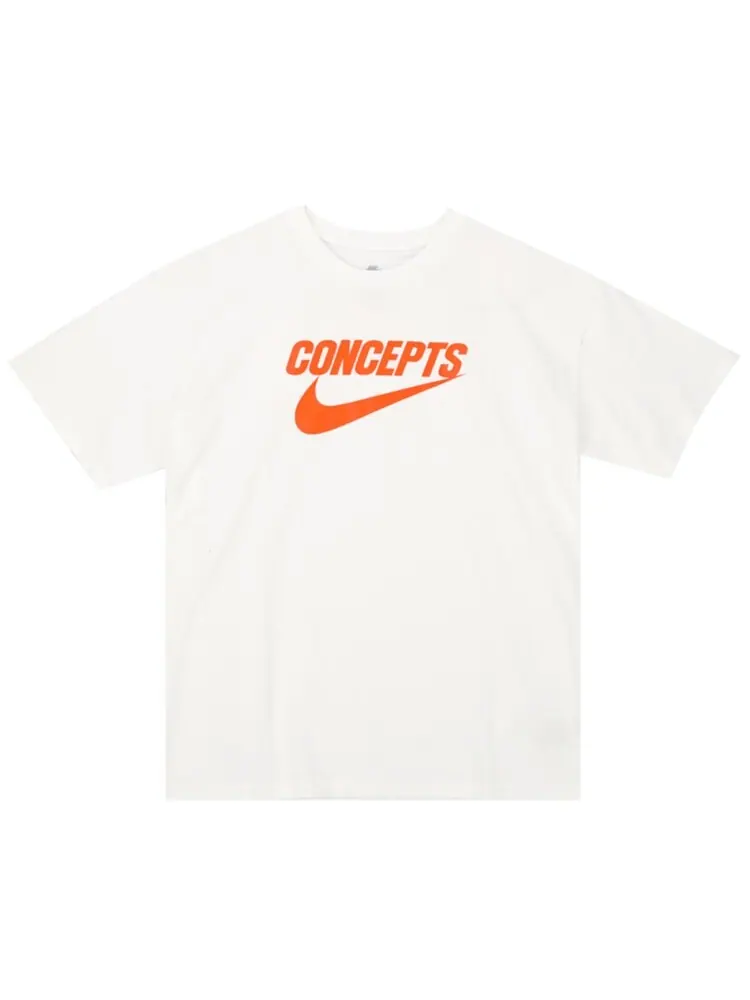 Футболка Nike SB x Concepts T-Shirt 'White/Orange' — изображение 1 из 2, белый
