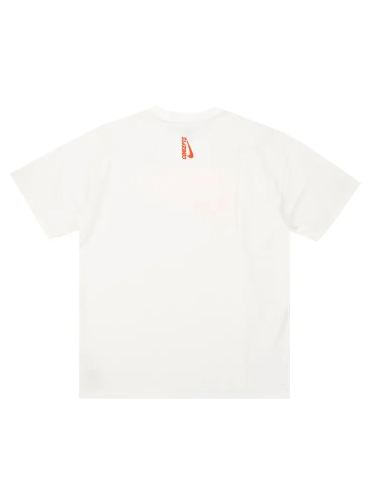 Футболка Nike SB x Concepts T-Shirt 'White/Orange' — изображение 2 из 2, белый