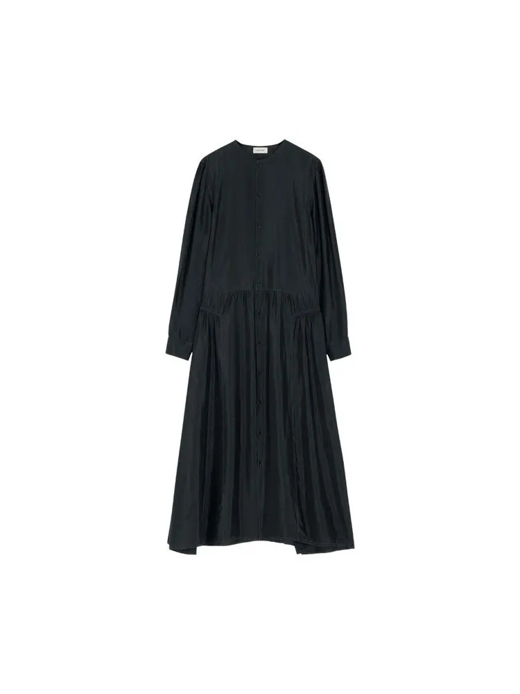 Платье Lemaire Buttoned Dress — черный