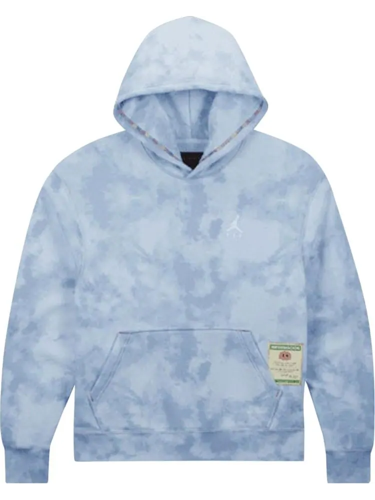 Худи Air Jordan x J Balvin Fleece Hoodie 'Celestine Blue/Leche Blue' — изображение 1 из 2, синий