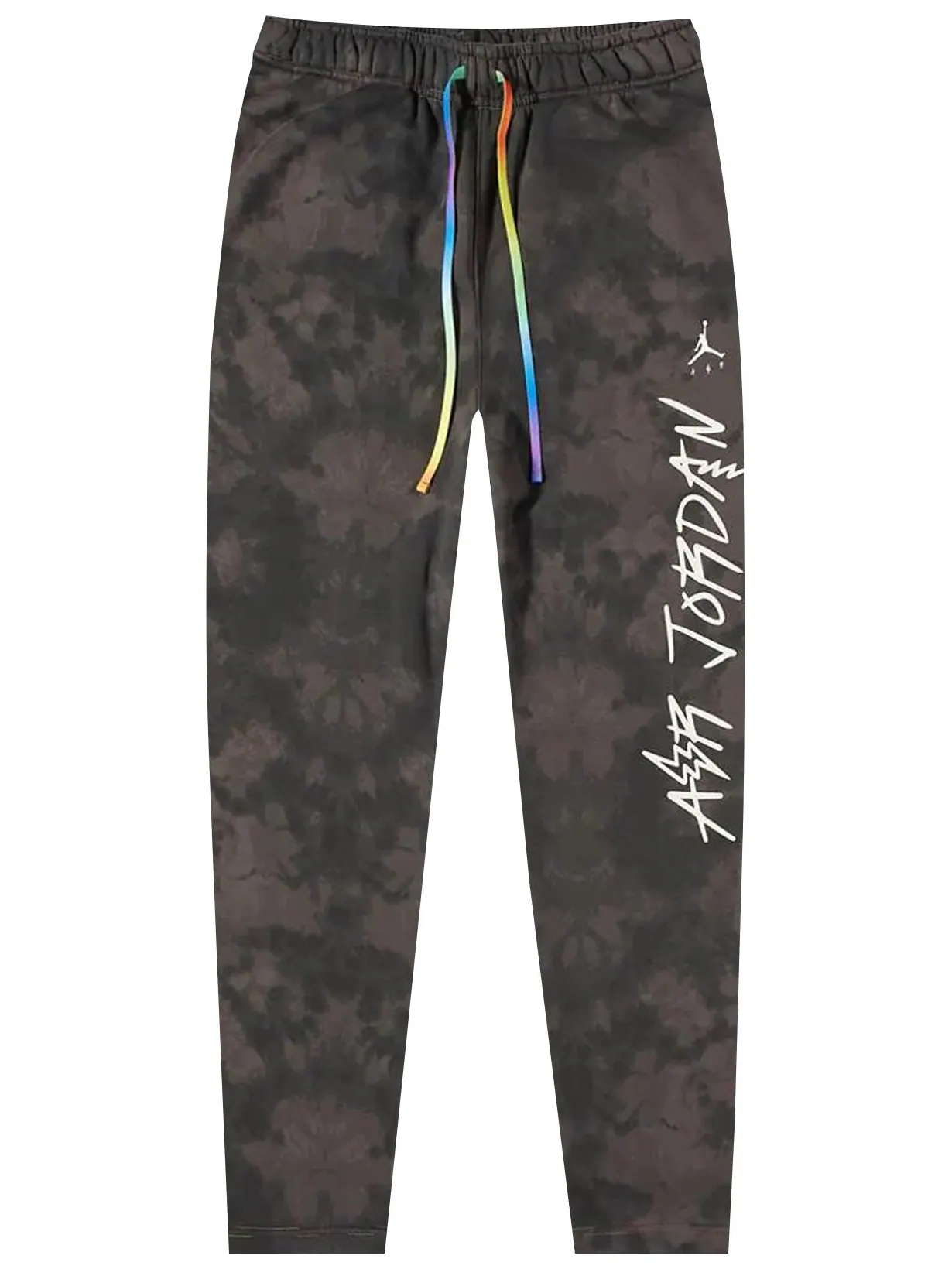 Брюки Air Jordan x J Balvin Fleece Pant 'Flat Pewter/Black' — изображение 1 из 1, черный