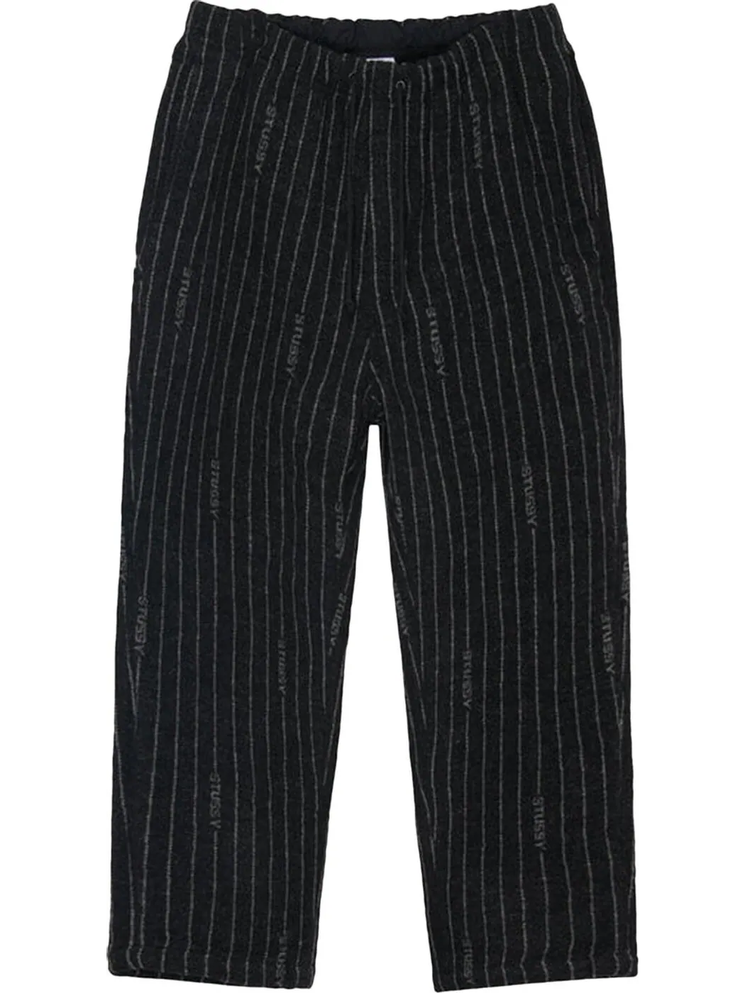 Брюки Stussy x Nike Stripe Wool Pant 'Black' — изображение 1 из 2, черный