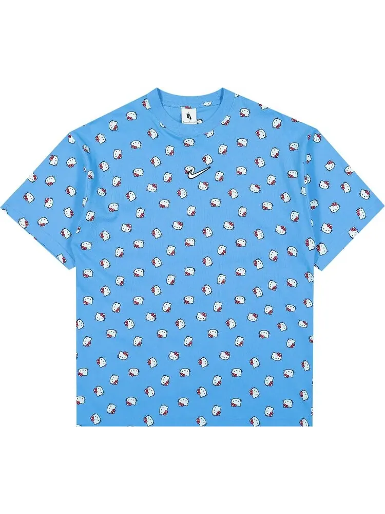 Футболка Nike x Hello Kitty Tee 'University Blue' — изображение 1 из 1, синий