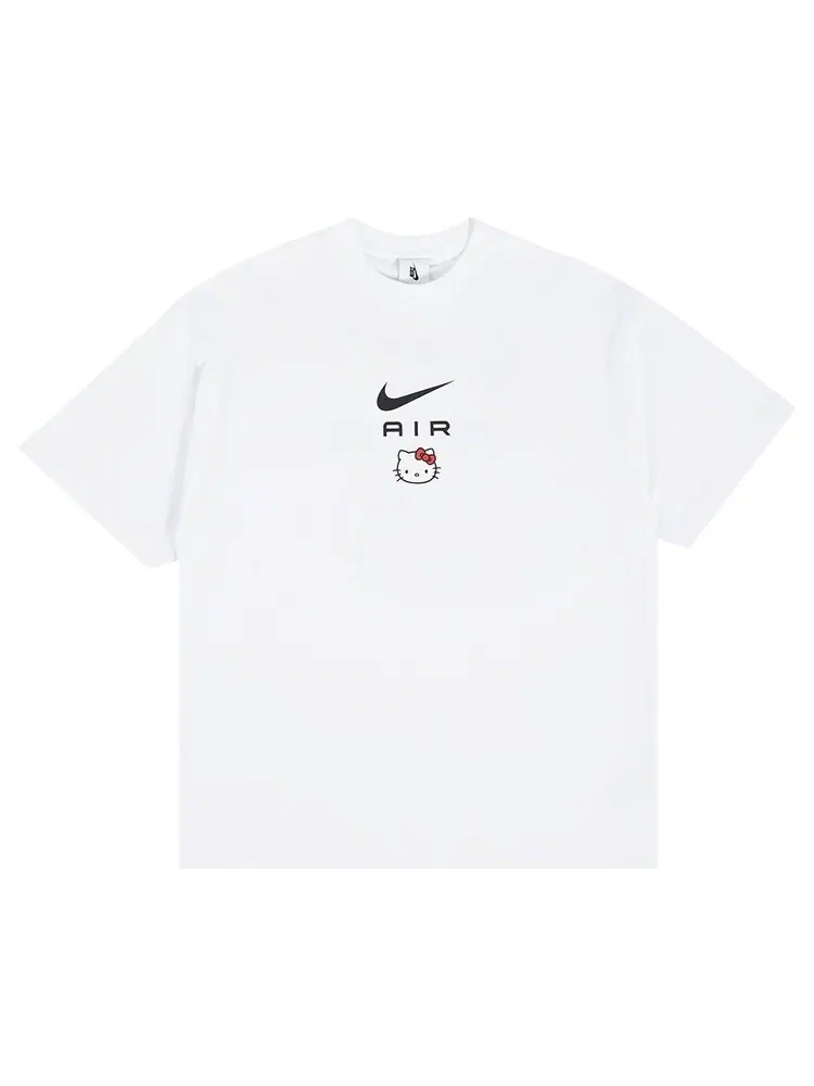 Футболка Nike x Hello Kitty NRG Logo Tee 'White' — изображение 1 из 2, белый
