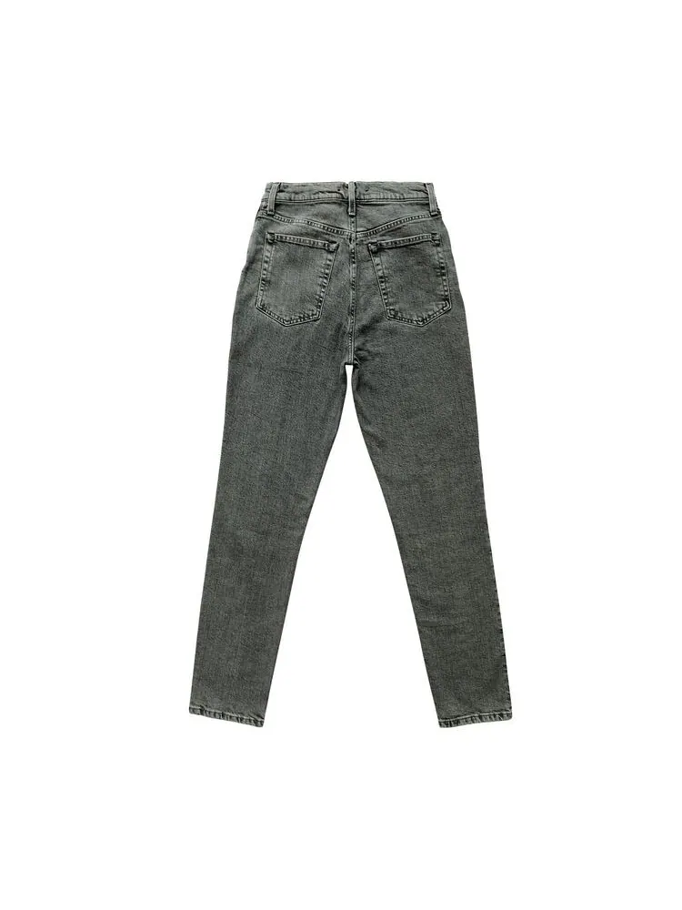 Джинсы Helmut Lang Sample Hi Spikes Jeans Grey — изображение 2 из 2, серый