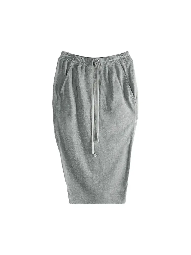 Юбка-пилор Rick Owens DRKSHDW Gonna Pull On 'Grey Melange' — серый