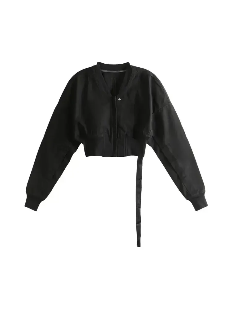 Укороченная куртка-бомбер Rick Owens DRKSHDW — изображение 1 из 1, черный