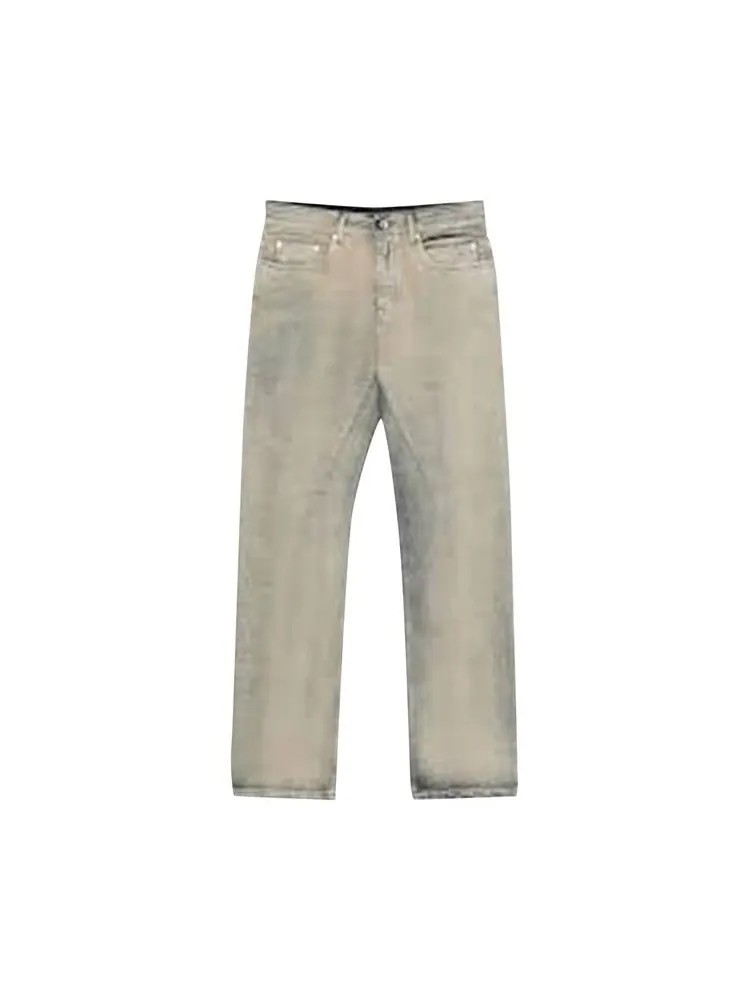 Брюки Rick Owens DRKSHDW Fog Denim, Mineral Pearl