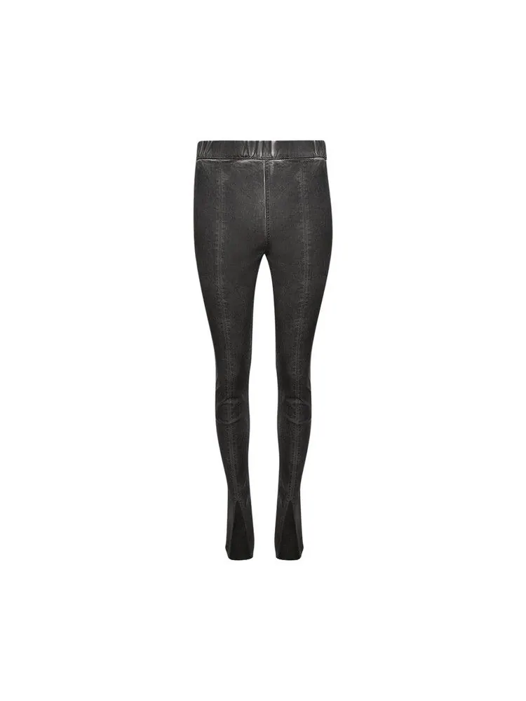 Леггинсы Rick Owens DRKSHDW Slit Front Legging, Dark Dust — изображение 1 из 1, серый