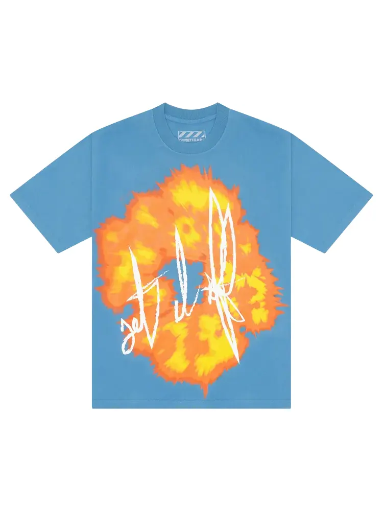 Футболка Denim Tears x Offset Set It Off #2 'Blue' — изображение 1 из 2, синий