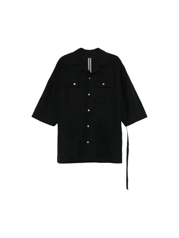 Рубашка Rick Owens DRKSHDW Magnum Tommy Shirt 'Black' — изображение 1 из 3, черный