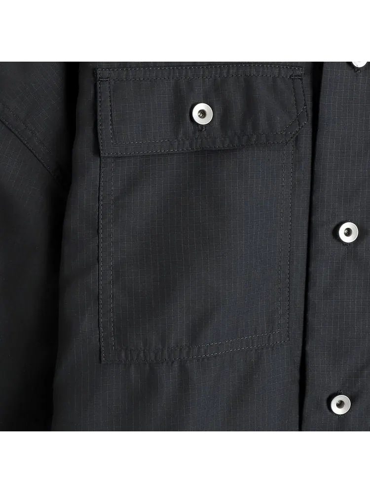 Рубашка Rick Owens DRKSHDW Magnum Tommy Shirt 'Black' — изображение 3 из 3, черный