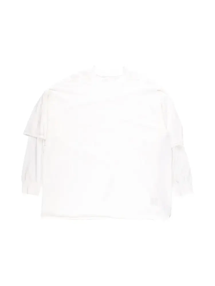 Толстовка Rick Owens DRKSHDW Tommy Hustler — изображение 1 из 2, бежевый