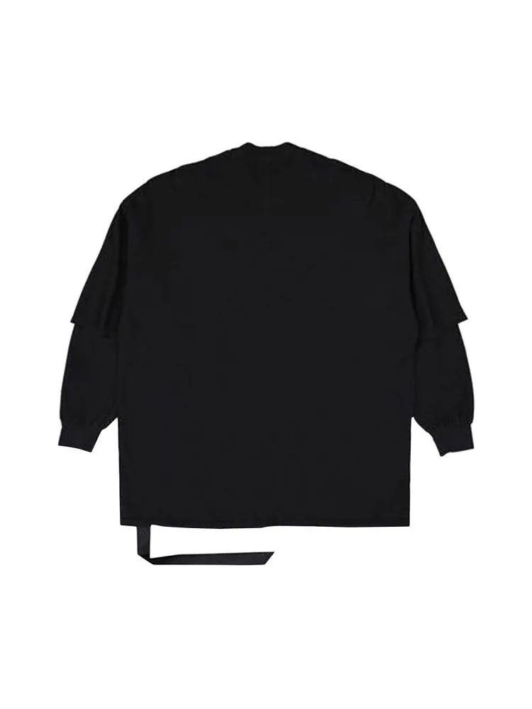 Толстовка Rick Owens DRKSHDW Tommy Hustler Sweatshirt — изображение 2 из 2, черный