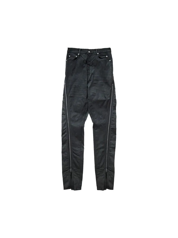 Джинсы Rick Owens DRKSHDW Bolan Banana Jeans With Zips