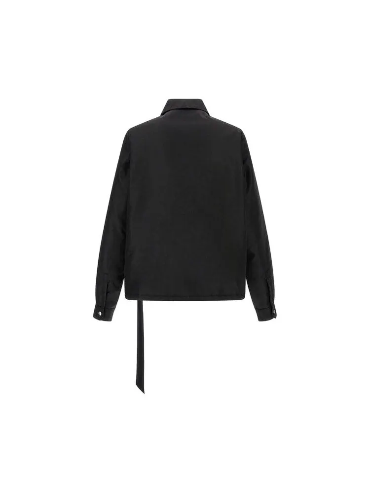 Куртка Rick Owens DRKSHDW Concealed Zipfront Jacket — изображение 2 из 3, черный
