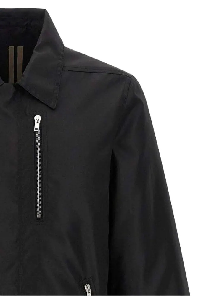 Куртка Rick Owens DRKSHDW Concealed Zipfront Jacket — изображение 3 из 3, черный