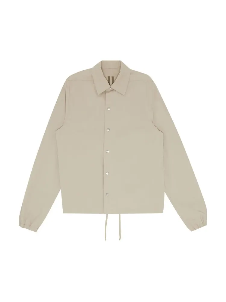 Рубашка Rick Owens DRKSHDW Snap Front Shirt Pearl