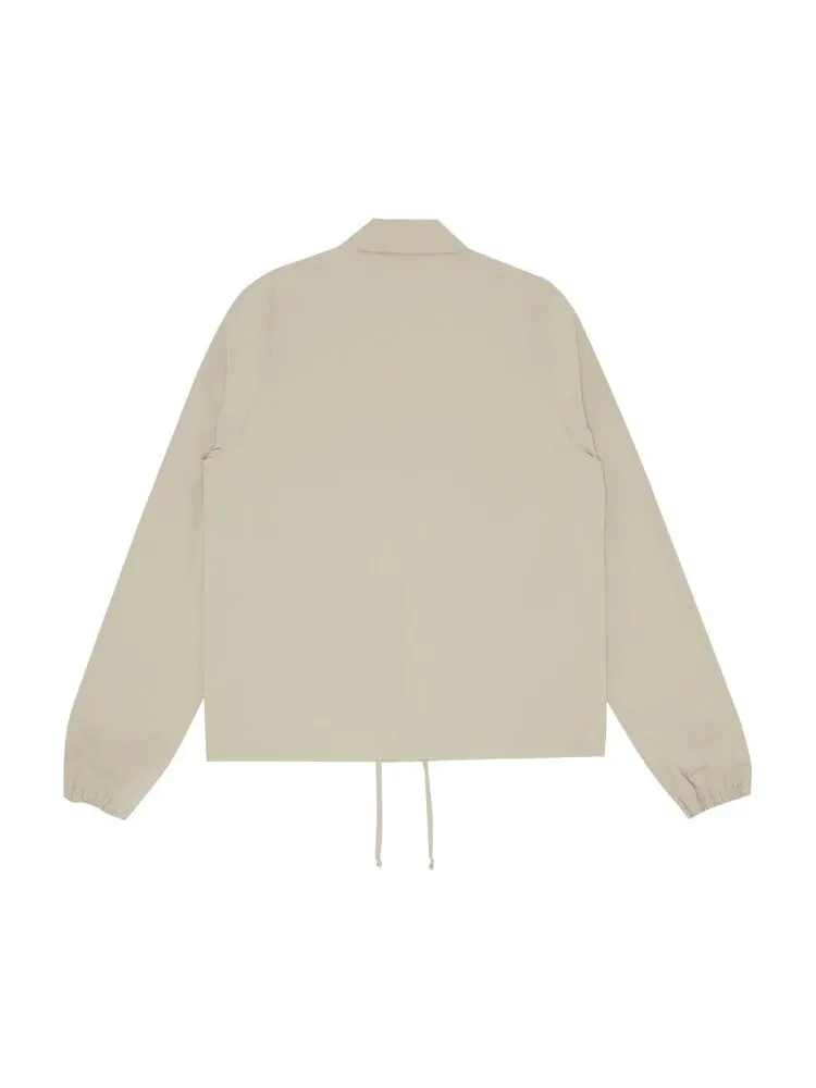 Рубашка Rick Owens DRKSHDW Snap Front Shirt Pearl — изображение 2 из 3, желто-коричневый